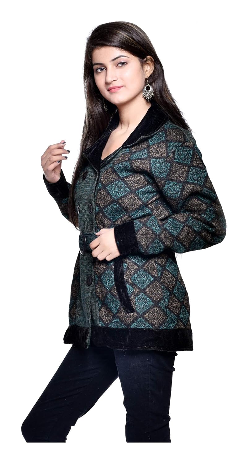 pilot full sleeve coat style woolen women cardigan