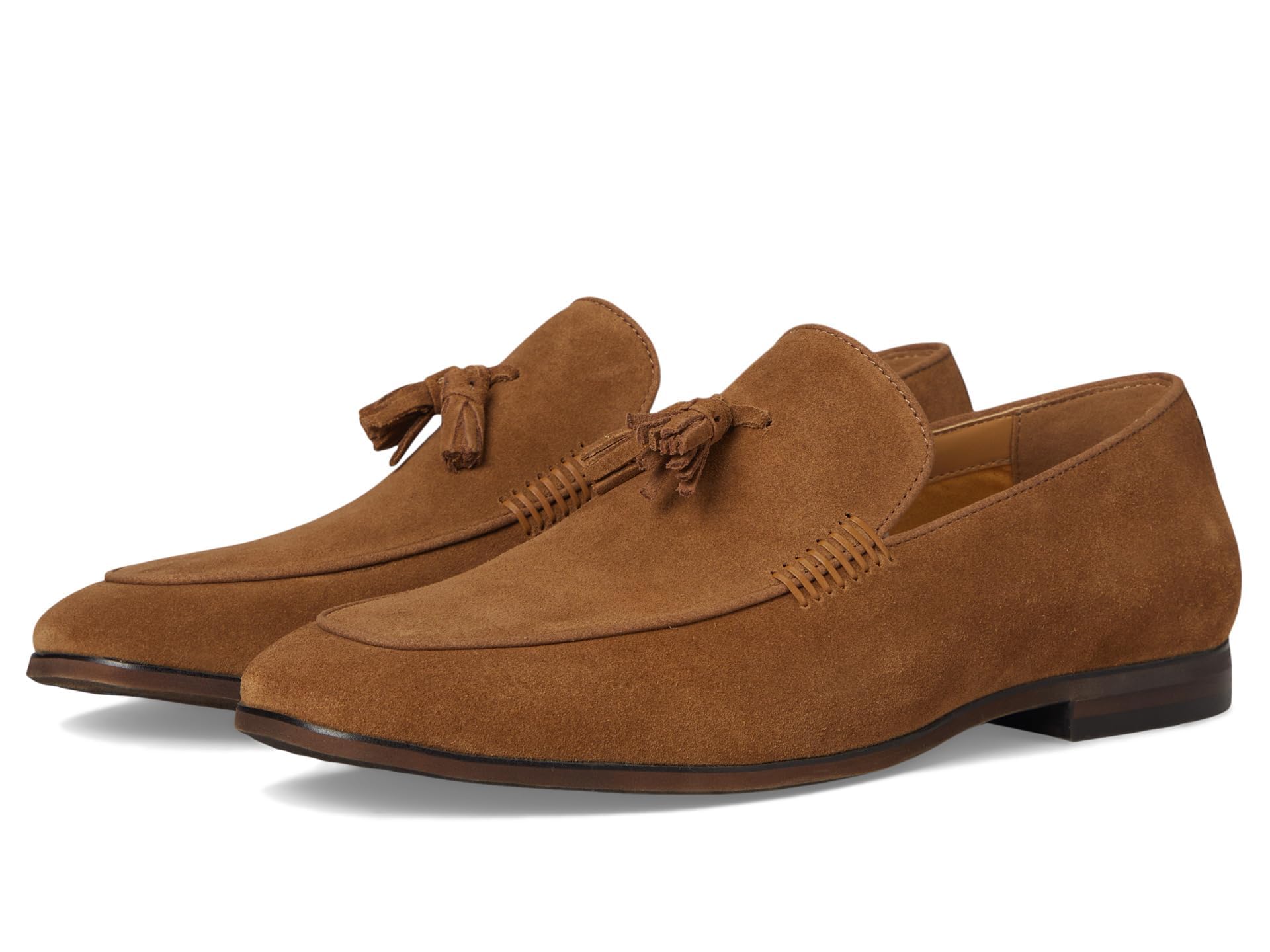 Steve Madden Mens ONDRE Penny Loafer, Tan Suede, 9