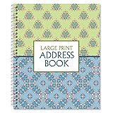 Current Fresh Patterns Large Print Address Book, 56