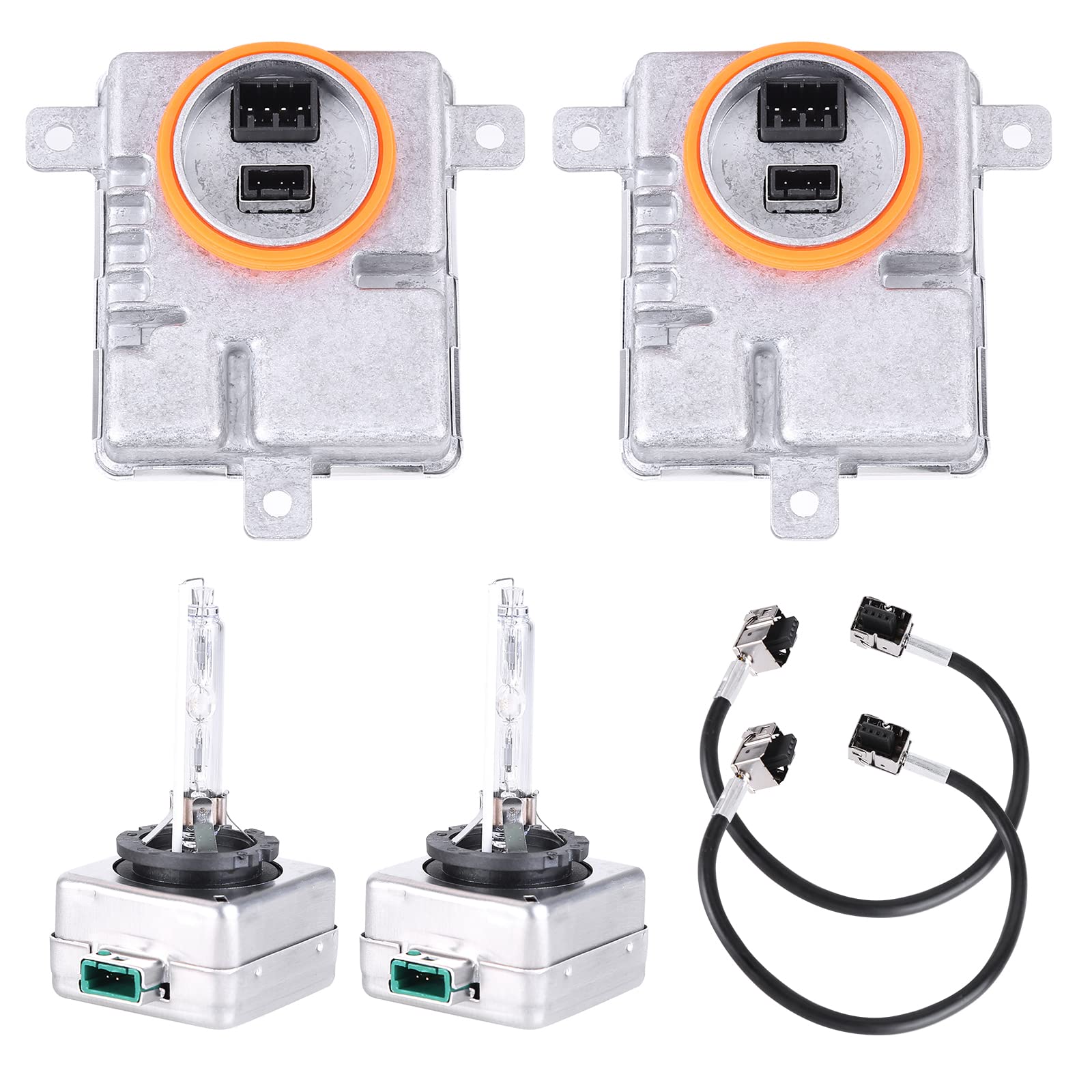 Mua Vorally 2PCS Xenon HID Ballast Headlight Control Unit w/D3S Bulb