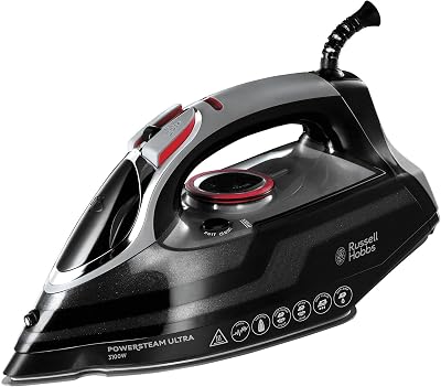 Russell Hobbs Power Steam Iron 3100W 210g Boost Ceramic Soleplate
