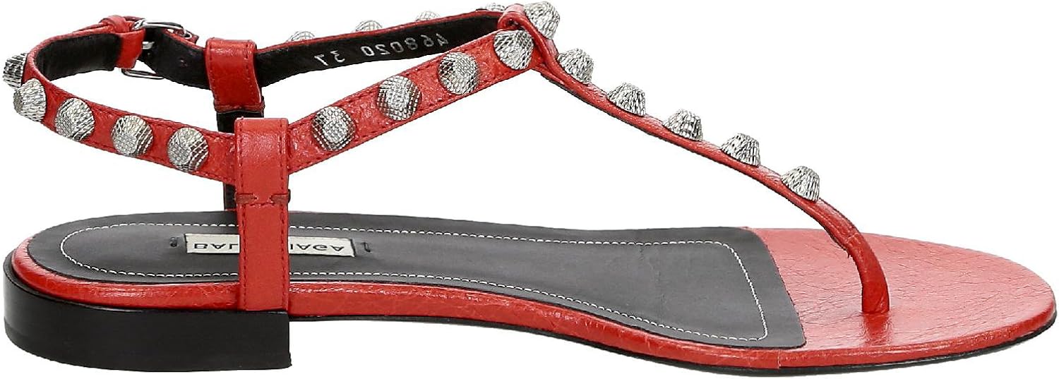 balenciaga red sandals