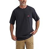 Wrangler 3W700AH Riggs Workwear Short Sleeve Pocket Tee Mens Shirts
