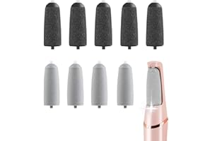 9 Pack Pedicures Replacement Heads for Haootadiy Pedi, Eelectric Tool Foot File, Pedi Replacement Roller Head fit Finishing Touch Pedi (Pedicure Tool Not Included)