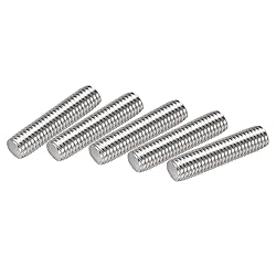 uxcell 5Pcs M10 x 40mm Fully Threaded Rod 304