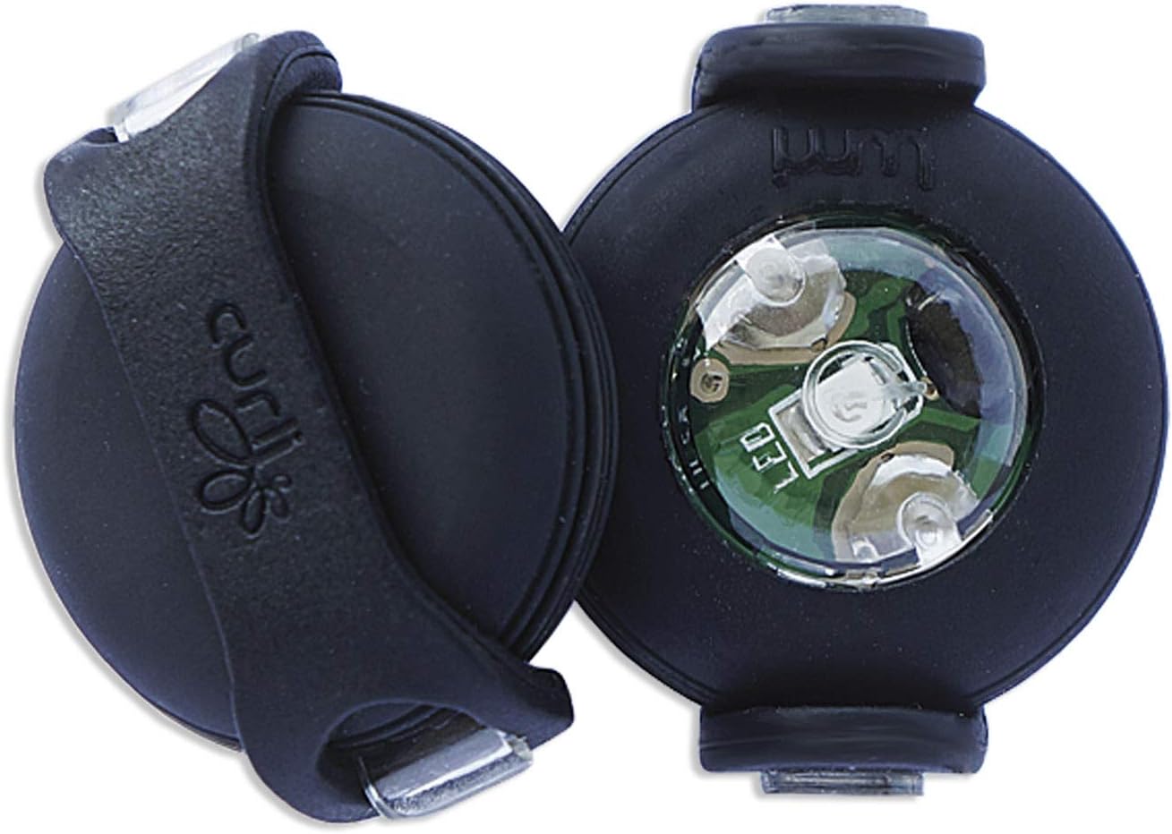 Curli luumi LED Black, 2 Stück (1er Pack)