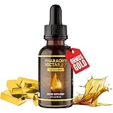 Pharaoh's Nectar XT 24K Monoatomic Gold Ormus Liquid | Third Eye Awakening + Vivid Dreaming, Clean Energy + Mental Clarity, Spiritual Supplement, 60mL