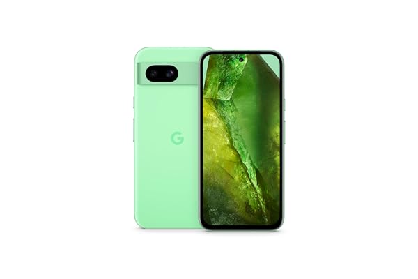Google Pixel 8a 5G (128GB, 8GB) 6.1", Tensor G3 4nm, Android 14 US Model Unlocked (Aloe) (Renewed) | Tensor G3 4nm, Android 14, US Model, Unlocked, Renewed