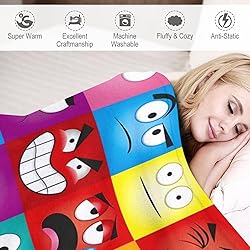 Cartoon Blanket, Super Soft Large Fluffy Enlarged