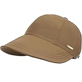 Sun Hat with Ponytail Hole for Women Summer Quick Dry Wide Brim Waterproof Beach Hat UV Protection Baseball Cap UPF 50+