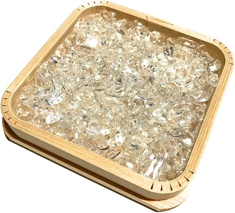 Amazon 浄化セット 天然石水晶 さざれ石 100g 天然木器 セット Seira 浄化セット インテリア オンライン通販