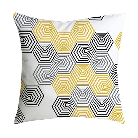 Fenverk Luxus Hausfrau Kissenbezug Anti Staub Milbe Ananas Blatt Gelb Sofa Auto Taille Werfen Polster Abdeckung Wohnkultur We