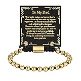 WP WEPICK Gifts for Man Gold Bracelets for Men Dad