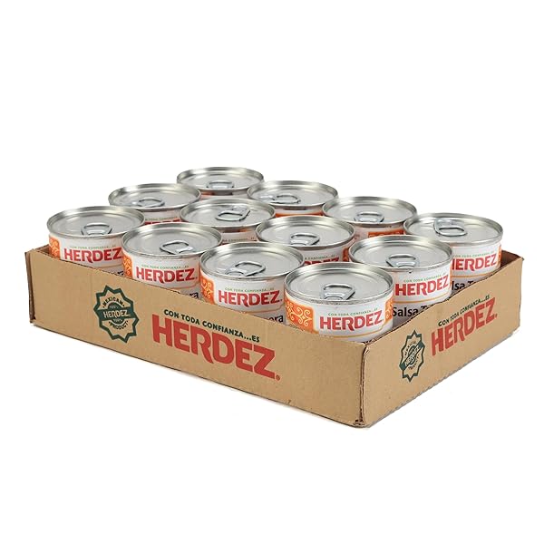 HERDEZ TAQUERA SALSA, MEDIUM, 7 OZ CAN (12...