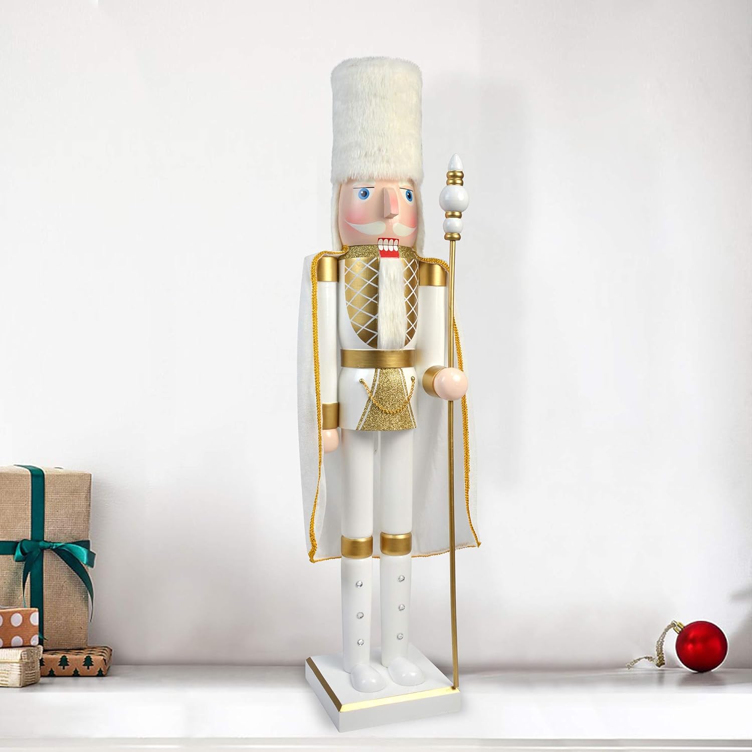 Nutcrackers - 36In Christmas Deluxe Nutcracker Josheb King