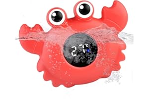 Bath Temperature Gauge - Floating Bath Thermometer | Crab Shape Bath Room Temperature Gauge | Baby Bath Temperature Gauge| Sa