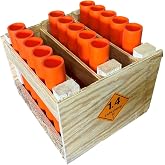 Mortar Rack 15 Shot Straight with HDPE Tubes