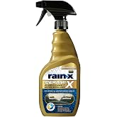 Rain-X 630177SRP Cerami-X Glass Cleaner + Water Repellent, 23oz - Cleaning Effectively While Remaining Streak Free, Protecting Against Contaminants and Stains