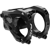 Funn Equalizer Stem, 10mm Drop or Rise, 35mm Clamp, 35mm Length (Black) | 6061 alloy, reversible flip-flop orientation, broad bar contact face, enduro, trail, downhill and BMX use, cross-country