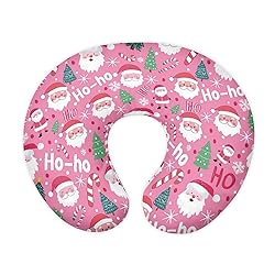 TSVAGA Santa Nursing Pillow Cover for Baby