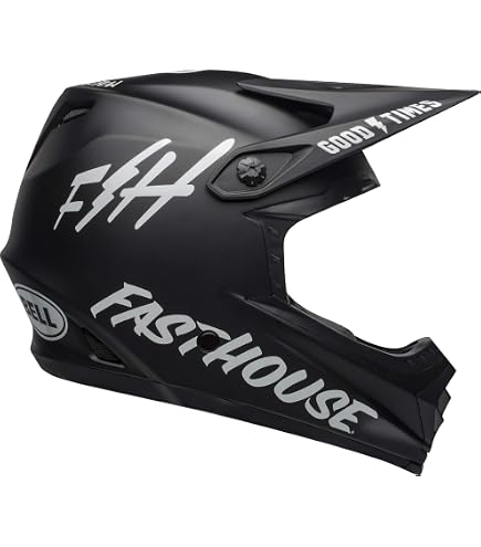 BELL Moto-9 Flex Visor - División (Blanco/Negro/Azul
