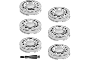 ZOASOD SH90 Replacement Rotary Heads Compatible with Philips Norelco 9000 Replacement Blades,for Norelco 9000 Replacement Heads Series 9000(S9xxx) 8000(S8xxx) Electric Razor Shaver,SH90/62 Replacement Heads