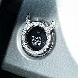 zipelo Bling Crystal Car Engine Start Stop