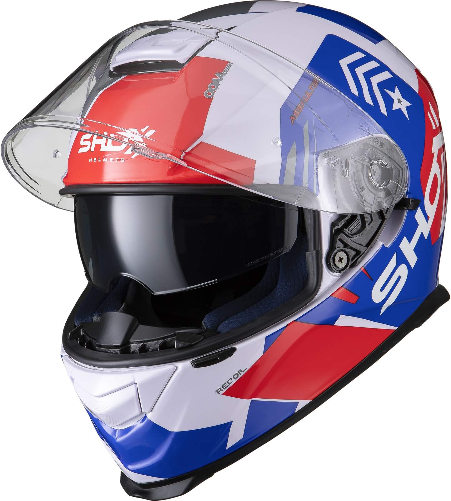 Shox Assault Evo Recoil Motorcycle Helmet