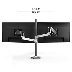 Ergotron – LX Vertical Stacking Dual Monitor