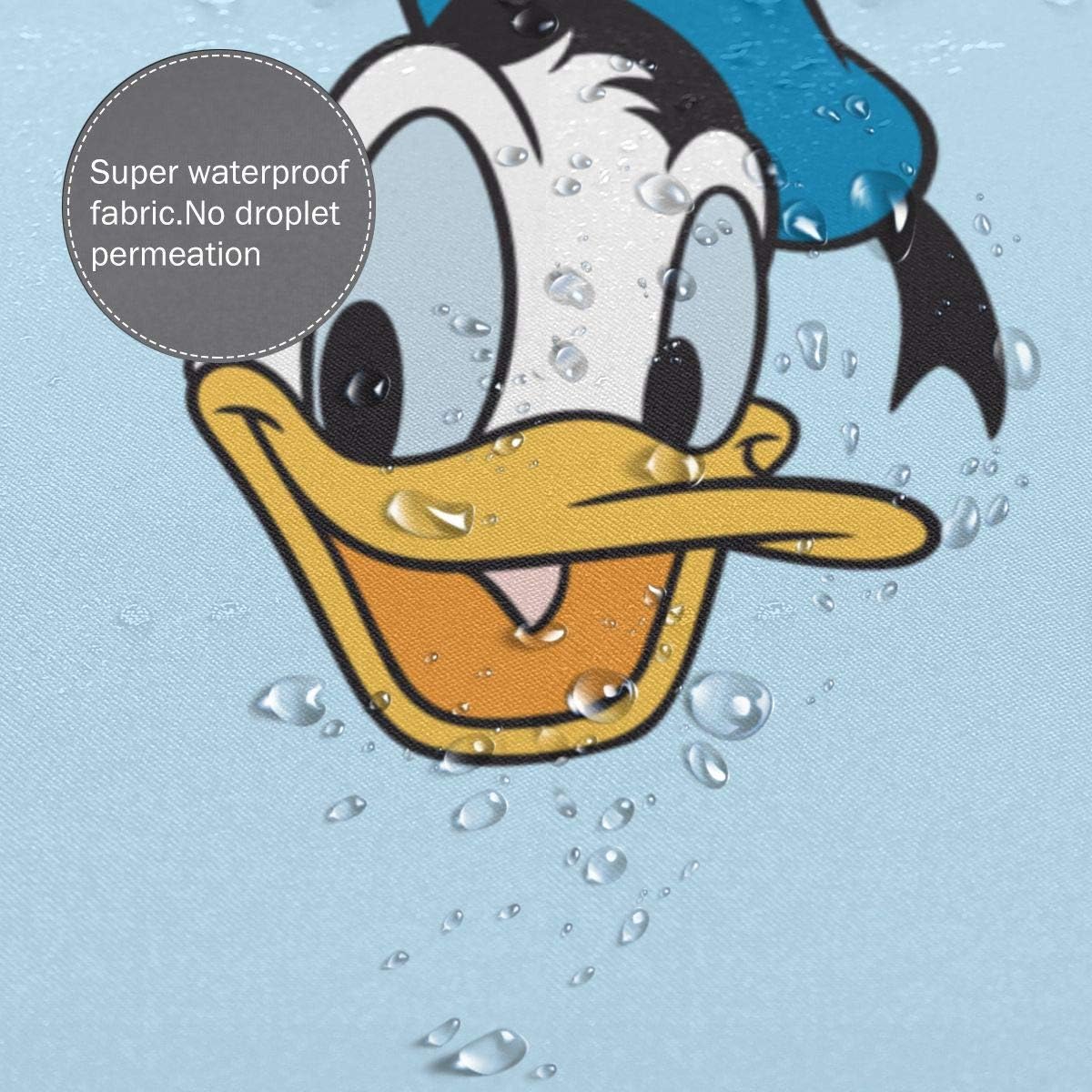 Amazon Co Jp ドナルドダック画像の壁紙 シャワーカーテン 防カビ 防水 おしゃれ かわいい 浴室カーテン 軽量 速乾 取付簡単 122x1cm ホーム キッチン