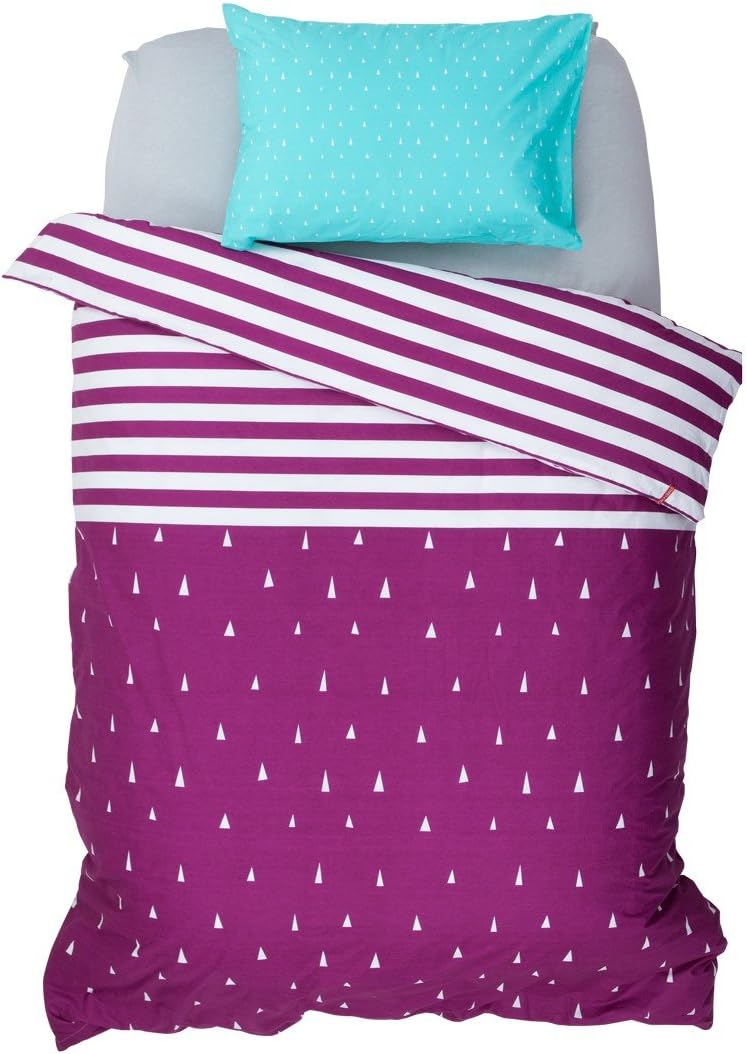 SWENYO Duvet Cover (Helsinki - Purple, Twin/Twin XL)