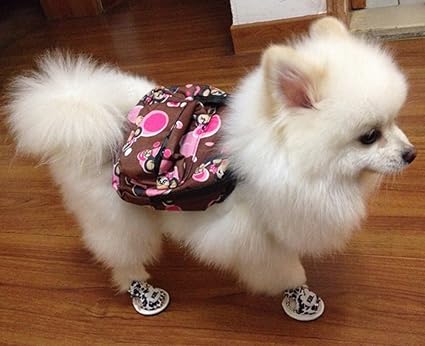 Vivi Ours Mignon Animation Dessin Sac à Dos Pour Chiots