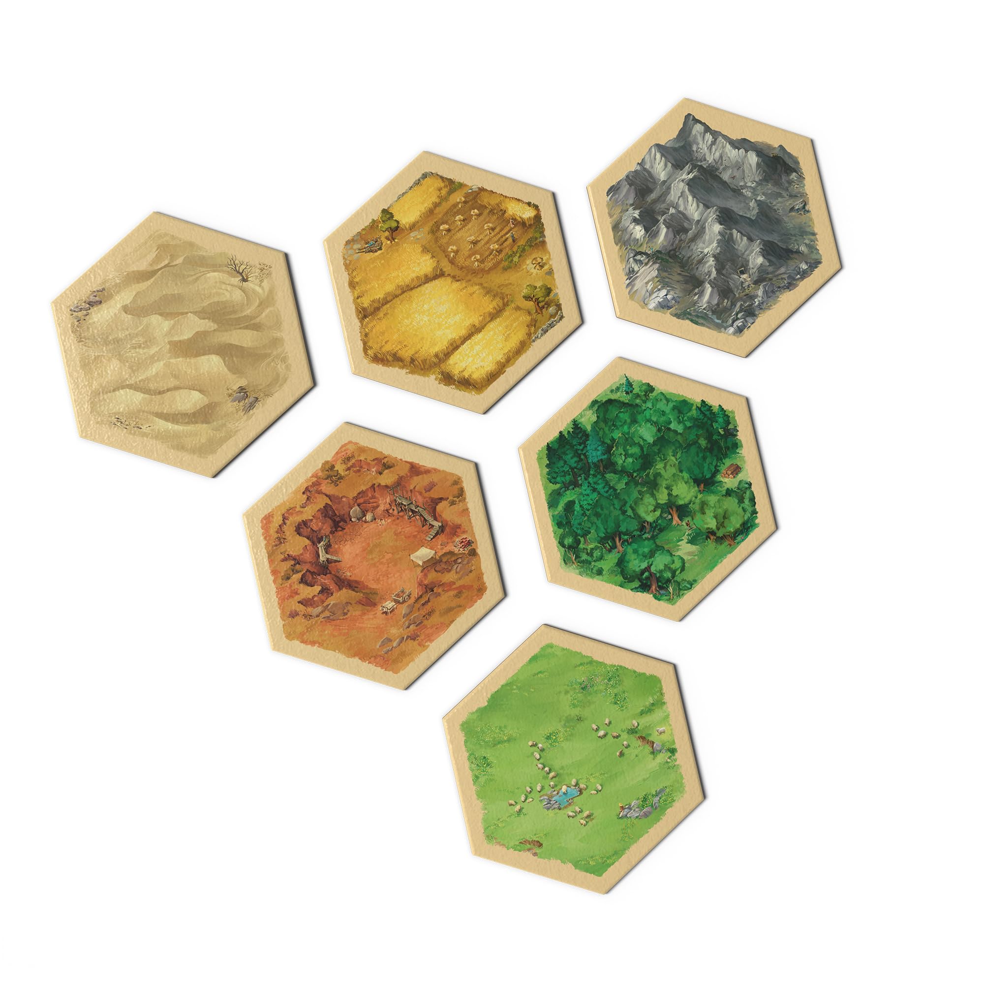 CATAN Board Game (6th Edition) Trade, Build & Settle in The Classic Strategy Game for Family, Kids & Adults, Ages 10+, 3-4 Players, 60-90 Min Playtime