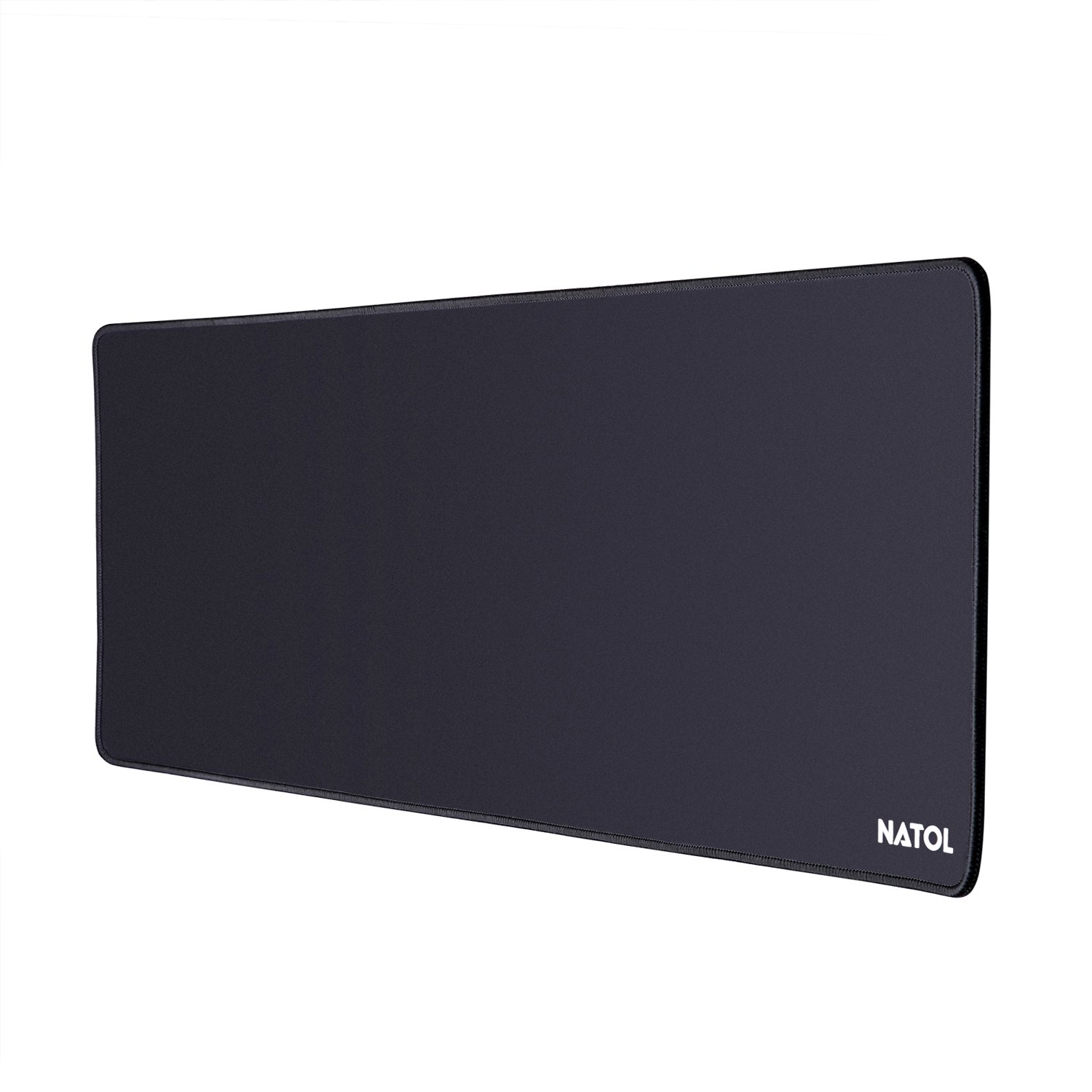 NATOL Gaming Mauspad, 800 x 300 mm Large Mouse Pad, Mausunterlage mit Glatter Oberfläche, Anti Rutsch und Wasserfeste Unterseite aus Gummi, für Tastatur und Maus