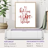 Lya Vinyl 12x14ft Glossy Red Permanent Vinyl for Cricut Silhouette view 3