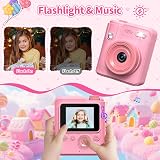Gofunly Kids Camera Instant Print 2.0-Inch 32GB 5 Roll Paper 3-12 view 6
