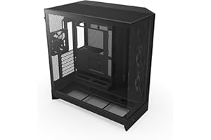 NZXT H9 Flow (2025) Dual-Chamber Mid-Tower Case - All Black
