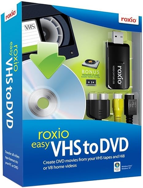 Roxio Easy Vhs To Dvd For Mac download free, software