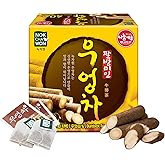 [Nokchawon] Korean Burdock Root Tea Bags, Caffeine Free Roasted Herbal Infusion for Skin Health & Daily Wellness, Earthy Nutty Flavor, 40 Count