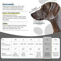 Dog Muzzle,Mesh Soft Muzzle for Small Medium Large