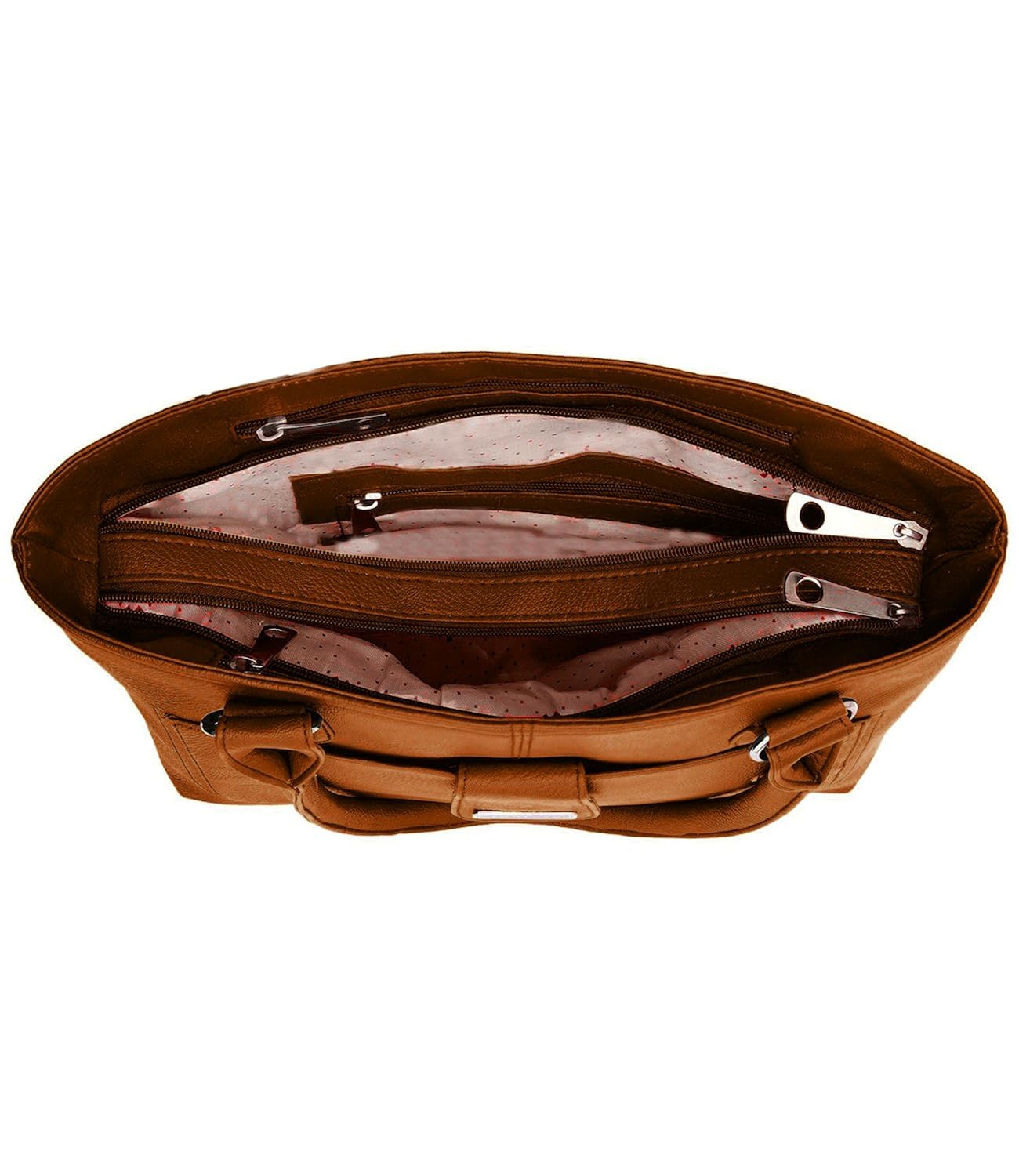 fantosy women's handbag(fnb-654) tan