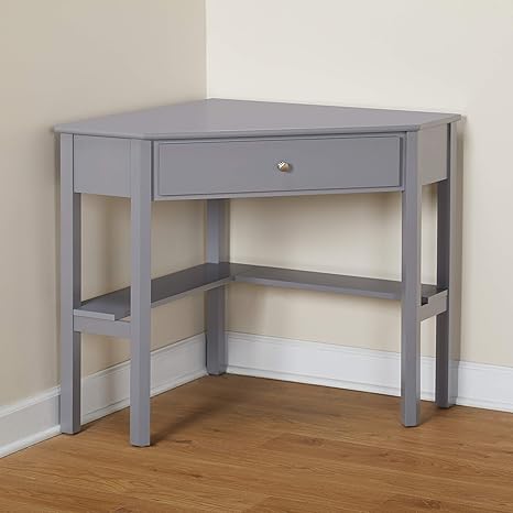 Target Marketing Systems Ellen Corner Desk With One Drawer And One