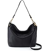 HOBO Pier Leather Shoulder Bag for Women, Convertible to Crossbody