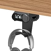 FSNIWEKO Under Desk Headphone Hanger Stand for SteelSeries Arctis Nova Pro Wireless-Arctis Pro Wireless NOVA Magnetic Mount Secretlab Magnus Version,Headphone Holder for Arctis Nova Pro Wireless