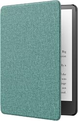 MoKo Case for 6.8" Kindle Paperwhite 2021, Auto Wake/Sleep, Denim Green view 8
