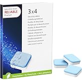 CPLIKE Coffee Machine Descaling Tablets Compatible with Jura Machines | Automatic Coffee Centers Machines, High Efficiency Cleaning and Longer Life Span, 12 Count
