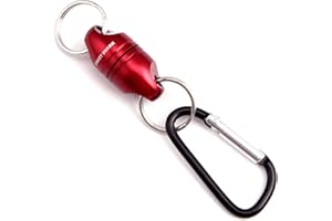 CRAZY SHARK Magnetic Net Release Aluminum Shell for Fly Fishing