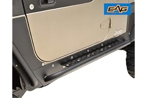 EAG Rock Guard with Step Off Road Fit for 97-06 Wrangler TJ