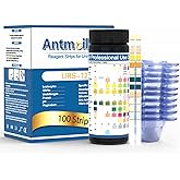 Antmoilios 12-Panel UTI Test Strips Kits for Urinalysis 100ct, Women Urine Treatment & Prevention at Home, URS Testing Kit for Kidney, Ketone, UTI, Keto Diet, Ketosis, Hydration, Proteinuria, & More