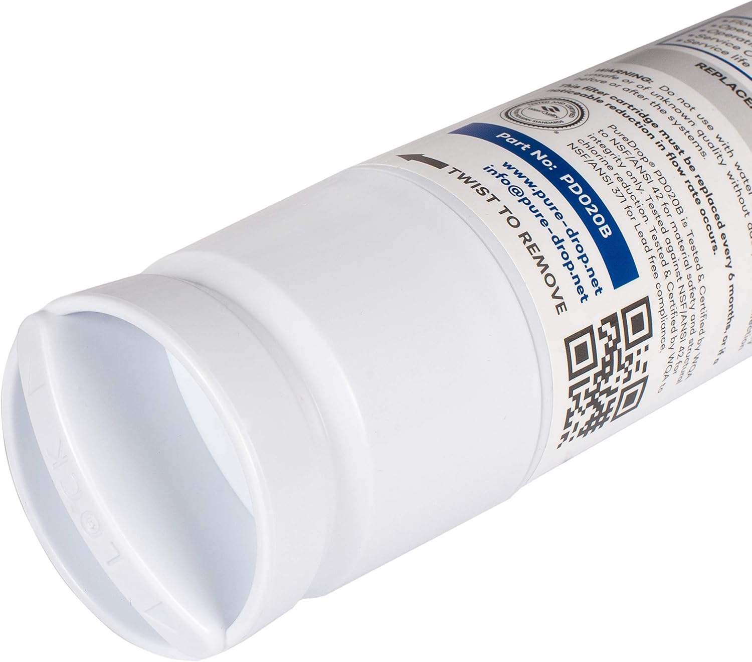 Puredrop DA2900020B Compatible with Samsung DA29-00020B, HAFCIN, HAF-CIN, HAF-CIN/EXP, DA97-08006A/B Refrigerator Water Filter (2 Pack) - Image 4